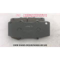 D929-7880 para Subaru Impreza Sedan 2008 Padera de freno delantera con número OEM 26296-FE080